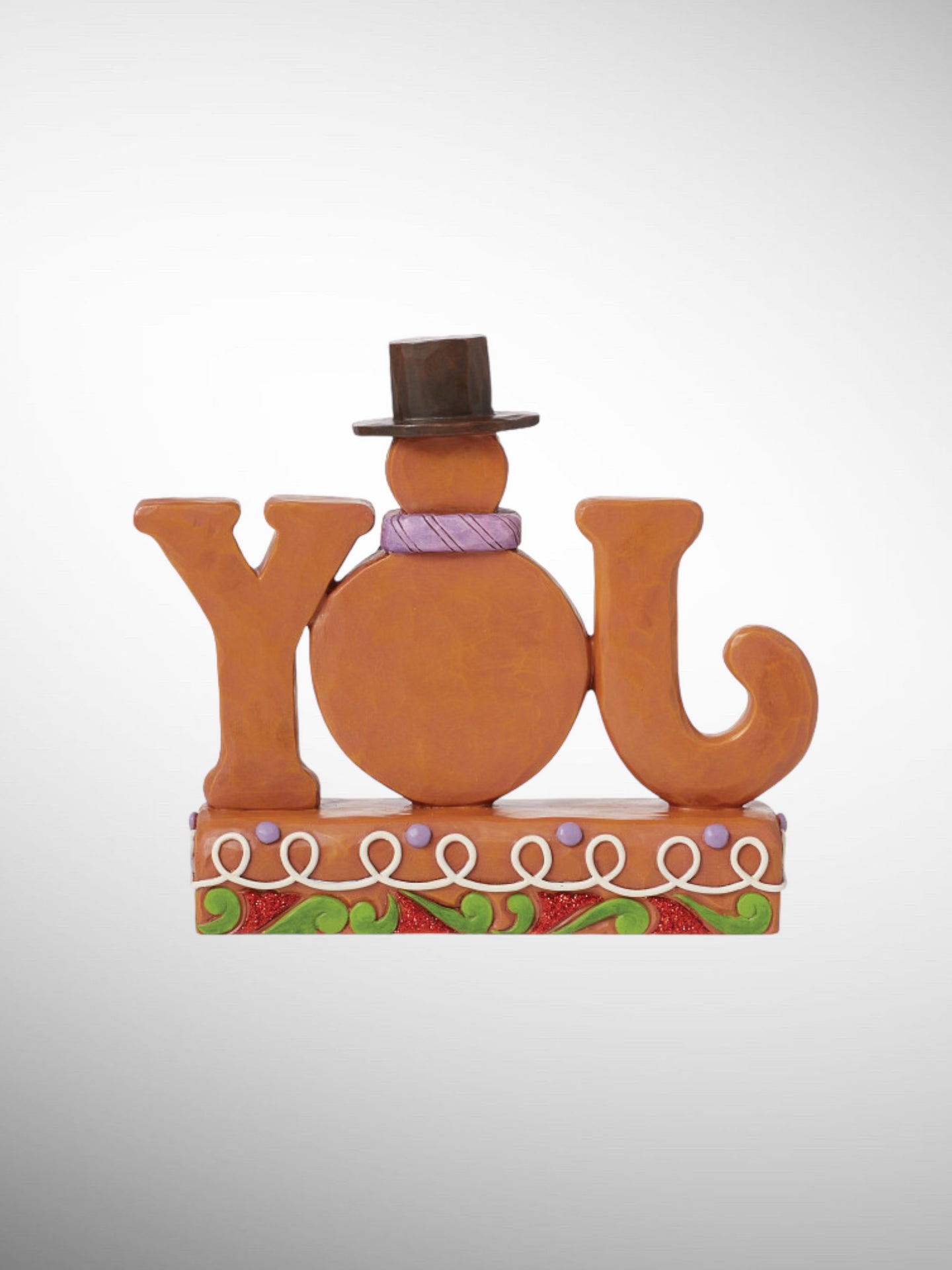 Jim Shore Gingerbread Christmas - Baked With Joy Figurine